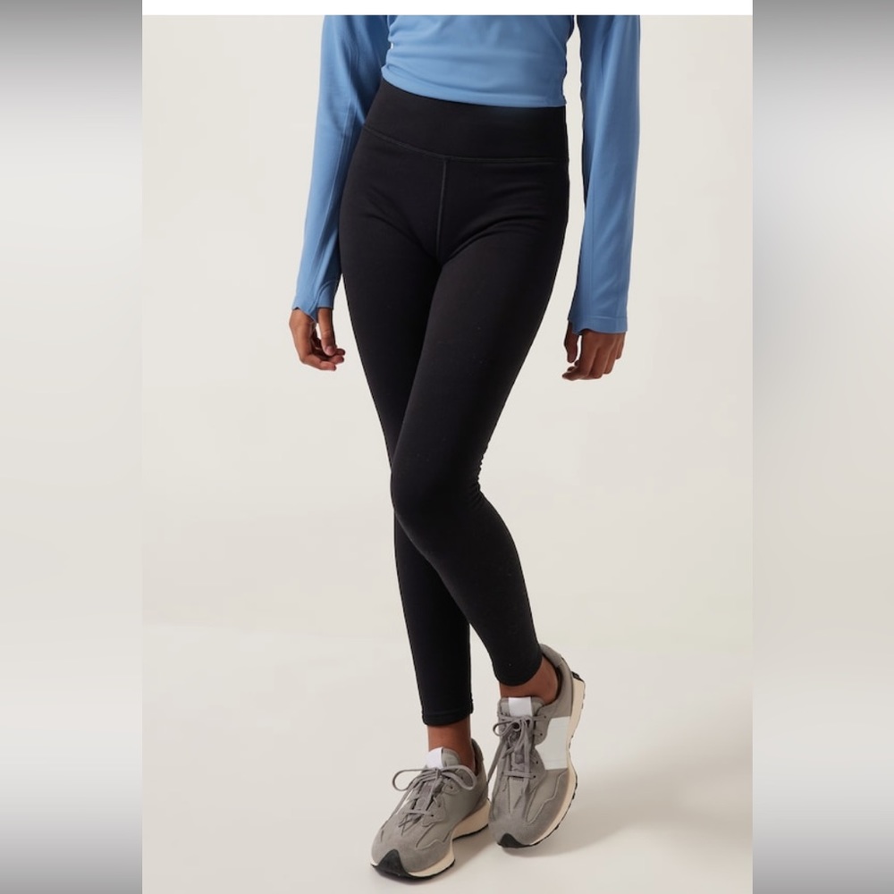 Athleta Girls High Rise Polartec Leggings